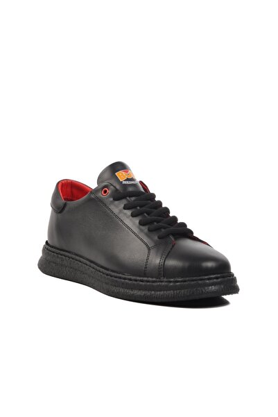 Bulldozer Men's Casual Leather Shoes Black Bul-251013
