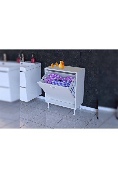 Vivense SÖKE SEPETLİ BANYO DOLABI, 60x75x32,5