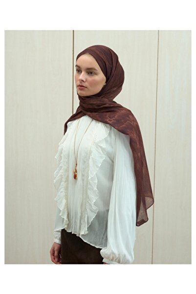 cs camellia scarf Rami pamuk şal