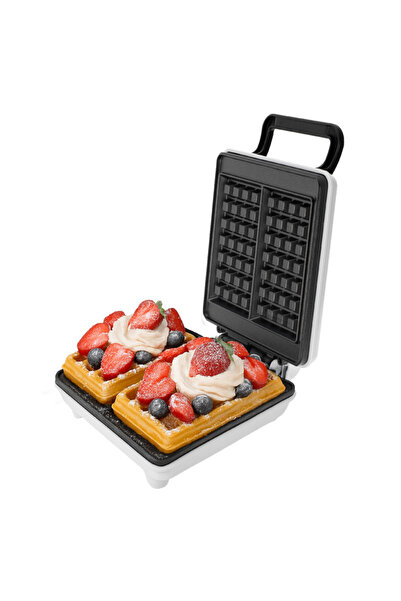MESKO Waffle Maker MS 3091, 1800W, Non-stick coating, 2 plates, Non-slip feet, White