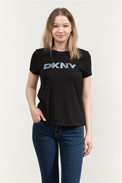 Dkny Kadın Bisiklet Yaka T-Shirt