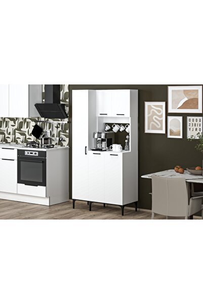 Vivense HOLA ÇOK AMAÇLI BOY DOLAPLI KAHVE KÖŞESİ