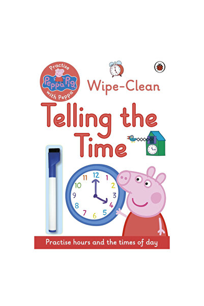 LADYBIRD BOOKS بيبا بيج: التدرب مع بيبا: امسح ونظف معرفة الوقت