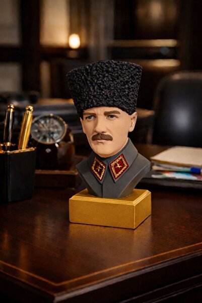 Home 20 cm Atatürk Büstü Heykeli - Dekoratif Biblo - Büyük Boy Mustafa Kemal ...