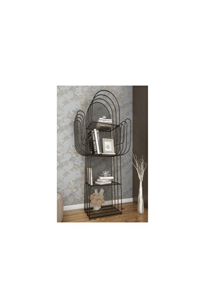 Vivense MARSAH HOME VİOLA KAKTÜS METAL KİTAPLIK, SİYAH