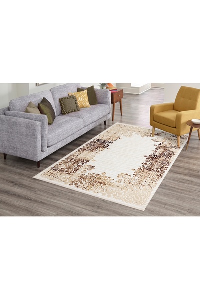 Vivense ETHNIC DOKUMA MAKINE HALISI, KREM, 160X245, 1921KR