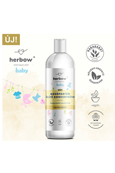 Herbow International Zrt. Concentrat de parfum și balsam de rufe 2 în 1 cu aromă de mușețel 1 l