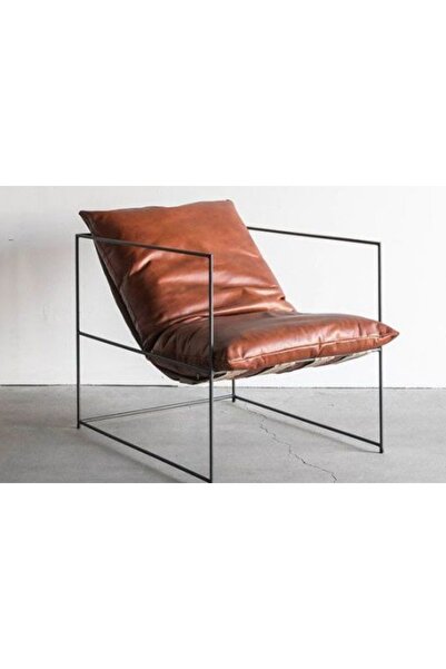 Vivense NAPOLYON DYLAN HAKİKİ DERİ BERJER, KAHVERENGİ