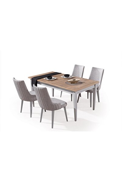 Vivense RESPİROT YEMEK MASASI- SİS GRİ