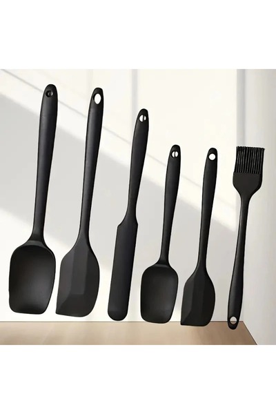 Primo Plus Premium Heat-Resistant Silicone Kitchen Spatula Set
