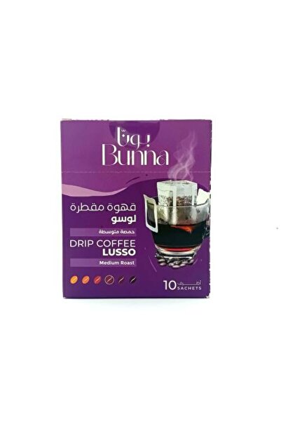 Luso Lusso Medium Roast Drip Coffee, 10 Sachets