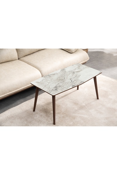 Vivense VEGA AHŞAP ORTA SEHPA, BEYAZ