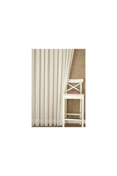Vivense MASSARELLİ NOPELİ KETEN TÜL EKRU 1-3 SIK PİLE 400X260