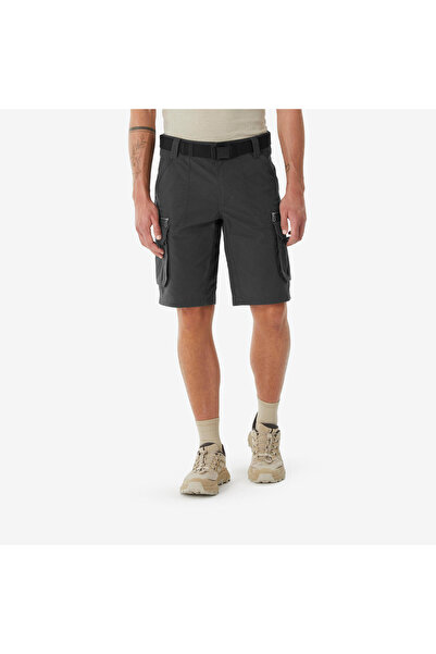 Decathlon Quechua Erkek Outdoor Kargo Şort - Gri - NH500