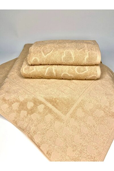 Bumbăcel Love cotton bath towel