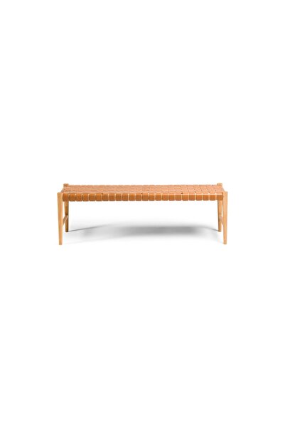 Vivense NAPOLYON KENT DERİ BENCH, KAHVERENGİ