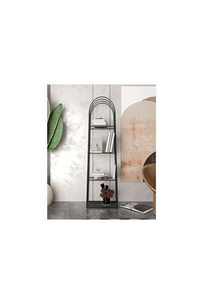 Vivense MARSAH HOME MARLA METAL KİTAPLIK RAF, SİYAH