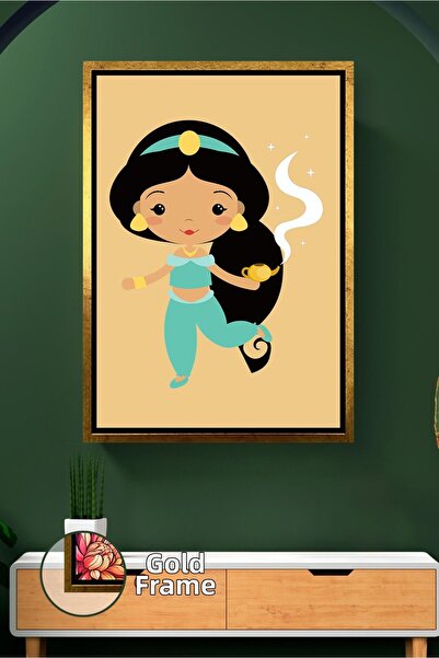 KOSS Dijital Camera copiilor Ilustrație adorabilă prințesă Decor de perete te...