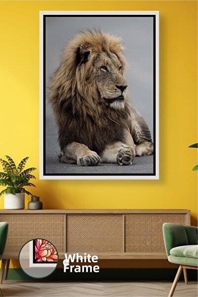 KOSS Dijital Pictură oficială cu leu, cu tematică de safari, cu animale, acce...