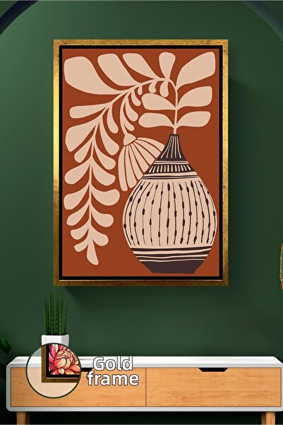 KOSS Dijital Pictură pe pânză înrămată cu decor modern de perete cu model în ...