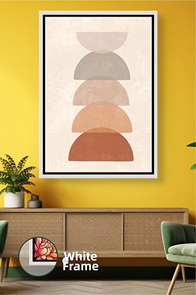 KOSS Dijital Pictură pe pânză înrămată, care oferă echilibru simplu boem, cu ...