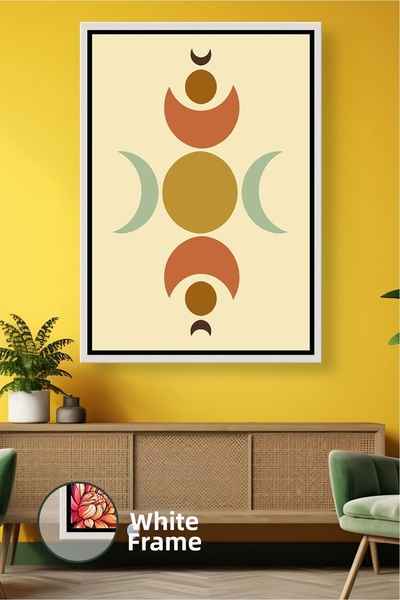 KOSS Dijital Μποέμικος γεωμετρικός σχεδιασμός αφηρημένης τέχνης με φάσεις του...