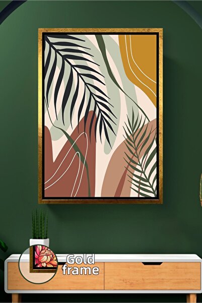 KOSS Dijital Tablou de pânză înrămat, care oferă un efect natural, cu forme d...