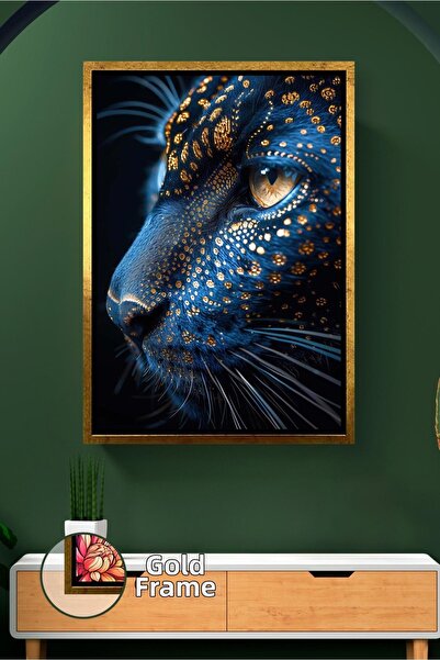 KOSS Dijital Pictură artistică modernă pe pânză, cu portret de animale, cu de...