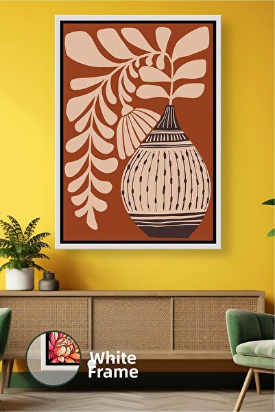 KOSS Dijital Pictură pe pânză înrămată cu decor modern de perete cu model în ...