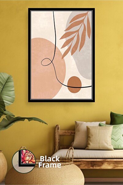 KOSS Dijital Pictură pe pânză înrămată, care oferă echilibru simplu în stil b...