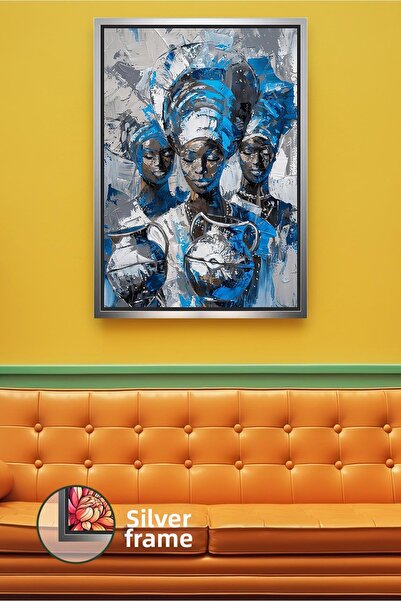 KOSS Dijital Αφηρημένη έργα τέχνης των φυλών με φιγούρες αφρικανών γυναικών σ...