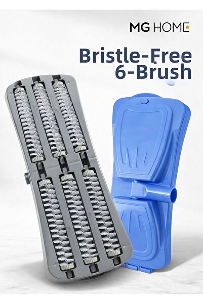 VENON ⭐ Gırgır FĂRĂ Mâner din plastic, cu 6 perii, EXCLUSIV SOPA, practic pentru curățarea casei, silențios, pentru curățarea covorilor.