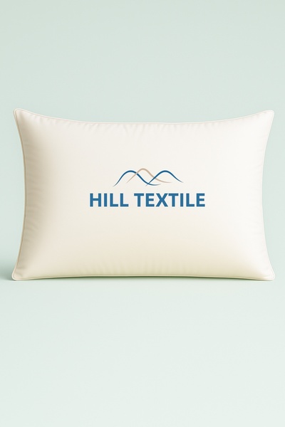 HILL TEKSTİL Goose Feather Pillow 50% Gidik Silver Hibrit50