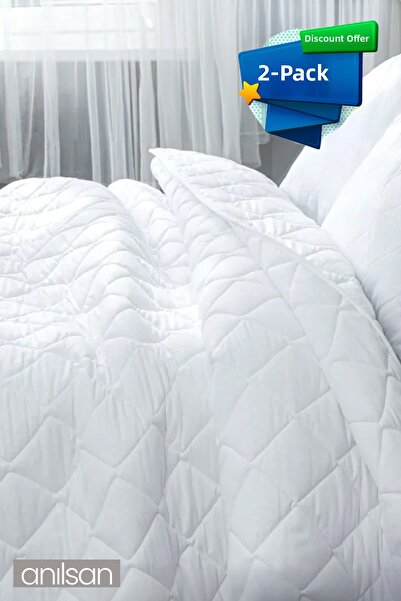 Anılsan Παπλωματοποιημένο διπλό πάπλωμα από μικροΐνες 2 τεμαχίων, 225x215 εκ....