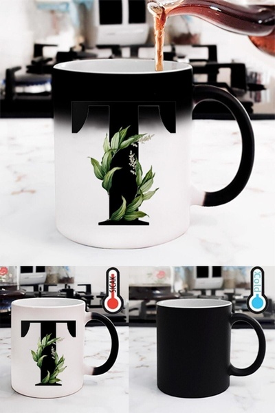 Mio Life Magic Mug with Letter T Design