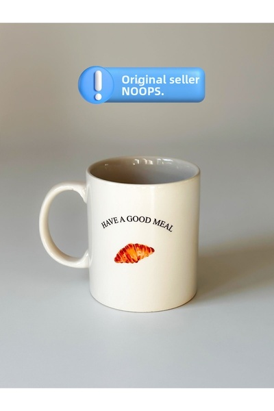 D&Y GAUDERY Good Meal Printed Mug Ceramic Coffee Mug