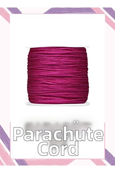 Fiyonks Atölye Bracelet Cord, Parachute Cord, 5 Meters, Macrame Bracelet Weaving Cord