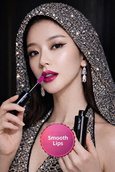 Shiseido (SHISEIDO) Smooth Lip Effect Liquid Lipstick – Silky Finish & Rich C...