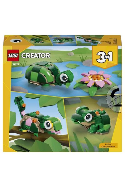 LEGO Creator 3 in 1 Turtle with Water Lily Flower 31377
