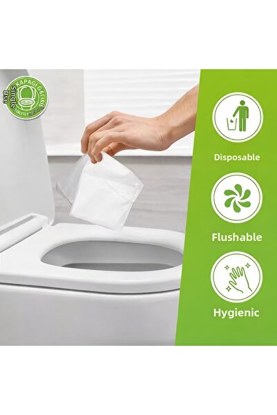 NutraBella Disposable Toilet Seat Cover Softness, Hygienic Portable Travel, H...