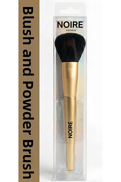 NOIRE PREMIUM Blush and Powder Brush Gold