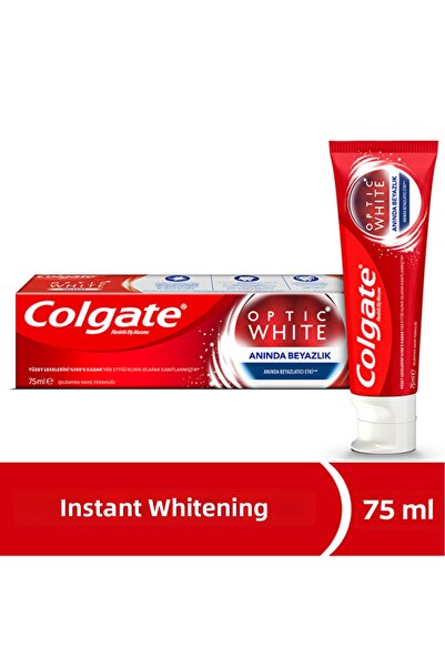 Colgate 2 Pcs Toothpaste 75 ml Optical White Instant Whiteness