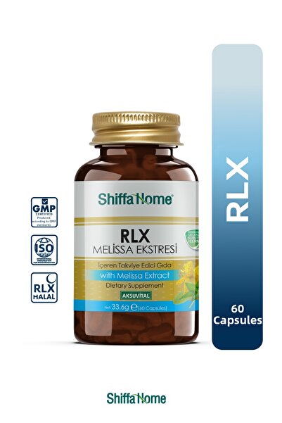 Aksu Vital Shiffa Home Rlx Melisa Extract 60 Capsules
