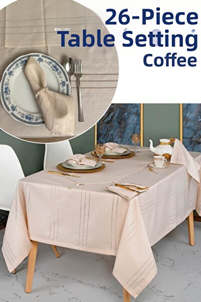 Dantelux طقم طعام كولبر 26 قطعة (لـ 12 شخصًا)