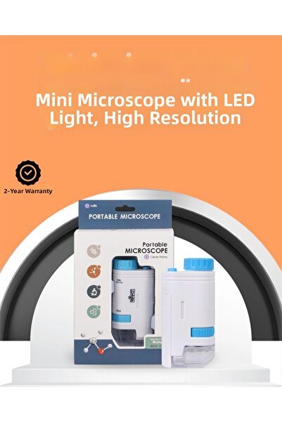 TakÇalıştır Ieg ™   Portable Handheld Microscope – with Led Light, Clear Focu...