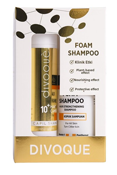 DIVOQUE Procapil Shampoo 200 ml Panthenol Foam Shampoo 150 ml
