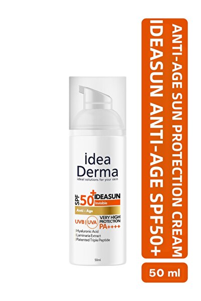 İdea Derma كريم الشمس المضاد للشيخوخة من ايدياسون بعامل حماية من الشمس SPF50+...