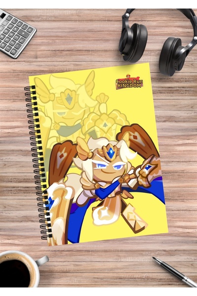 mertfigur Cookie Run Kingdom Anime Spiral Notebook A5 (50 Sheets)