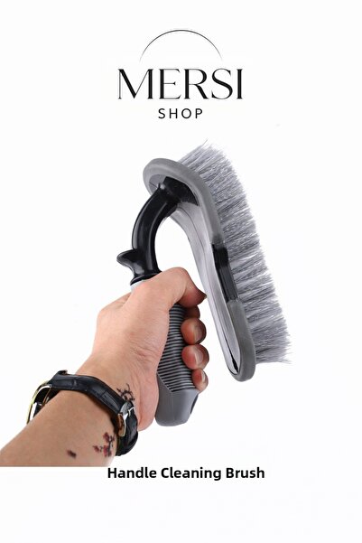 Mersi SHOP فرشاة تنظيف السجاد والأرائك والسيارات بمقبض |   فرشاة تنظيف عميق ذ...