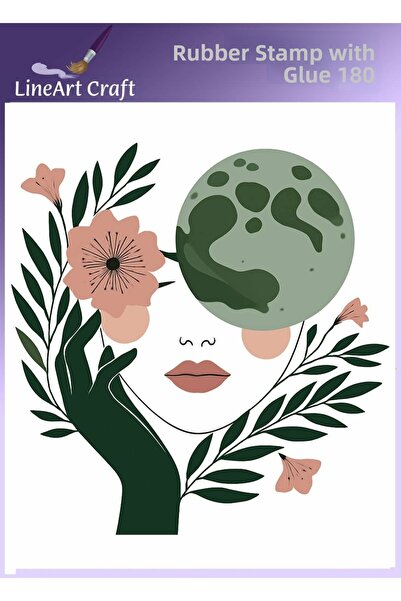 LİNEART طباعة روبون بالكي رقم: RB180-30x30 سم